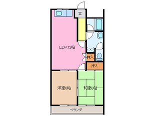 マンション　ルイール　21の物件間取画像